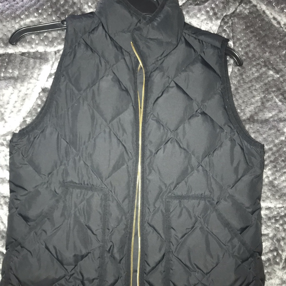 J. Crew black vest